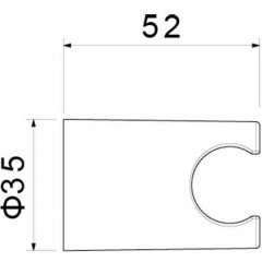 AQ2404BG держатель ручного душа, шлиф. золото