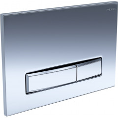 KDI-0000023 (009B) Панель смыва Slim Хром глянец (клавиша прямоугольная)