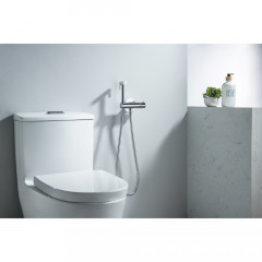 AQ1027CR ОБЕРОН комплект для гигиенического душа термостатический встроенный (смеситель + гигиеническая лейка + шланг)