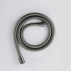 AQ2103BGM шланг для душа 120 см нержавейка, оружейная сталь (шлиф. черный хром)