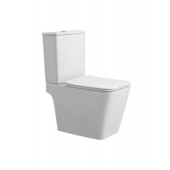 AQ1263NT-00 ЛИБРА New Унитаз напольный безободковый TORNADO с бачком 635*385*820мм, горизонтальный выпуск, тонкое сиденье soft-close, крепеж