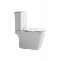 AQ1263NT-00 ЛИБРА New Унитаз напольный безободковый TORNADO с бачком 635*385*820мм, горизонтальный выпуск, тонкое сиденье soft-close, крепеж