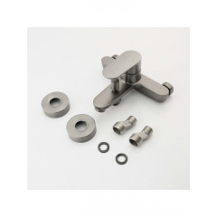 AQ1840BGM НИКА смеситель для ванны, оружейная сталь