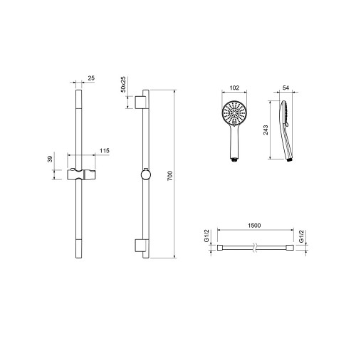 AQ1830CR НИКА Set 3 в 1 (AQ1810CR+AQ1840CR+AQ2017CR)