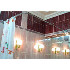 Карниз для ванны Г-образный 1600*750 (для ванны Пандора)