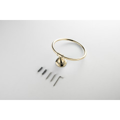 AQ4512PG КЛАССИК полотенцедержатель кольцо, полир. золото