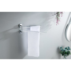 AQ4613CR БЕТТА полотенцедержатель двойной