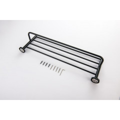 AQ4115MB ЕВРОПА полка для полотенец, матовый черный