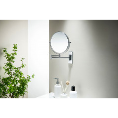 AQ4911CR зеркало косметическое настенное 5х