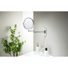 AQ4911CR зеркало косметическое настенное 5х