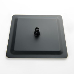 AQ2074MB квадратный верхний душ 300*300*2 мм, матовый черный