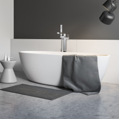 AQ1645CR ЛИБРА смеситель для ванны напольный