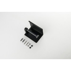 AQ4939MB ЕВРОПА бумагодержатель с полкой, матовый черный