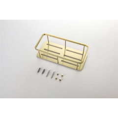 AQ4936BG полка для душа, шлиф. золото