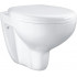 SET Комплект 4 в 1 (Aquatek рама Standart INS-0000012 с крепежом KKI-0000002 + Grohe Bau Ceramic унитаз 39427000 с сиденьем (с микролифтом) 39493000)