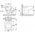 SET Комплект 4 в 1 (Aquatek рама Standart INS-0000012 с крепежом KKI-0000002 + Grohe Bau Ceramic унитаз 39427000 с сиденьем (с микролифтом) 39493000)