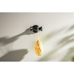 AQ4502MB КЛАССИК крючок двойной, матовый черный