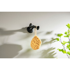 AQ4502MB КЛАССИК крючок двойной, матовый черный