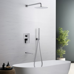 AQ1273CR ОБЕРОН Set 4 в 1 душевой комплект 3 режима