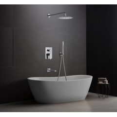 AQ1273CR ОБЕРОН Set 4 в 1 душевой комплект 3 режима