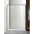 AQ ARI RA 10020GM Душевая дверь двухэлементная, раздвижная1000x2000 профиль оружейная сталь, стекло прозрачное