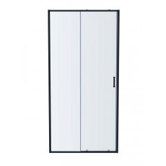 AQ ARI RA 10020GM Душевая дверь двухэлементная, раздвижная1000x2000 профиль оружейная сталь, стекло прозрачное