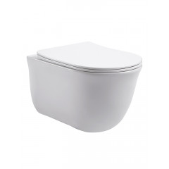 Set AQUATEK КЛАССИК (рама AQUATEK Standard INS-0000012 с звукоиз.прокладкой+крепеж KKI-0000002+кнопкаKDI-0000015+унитаз КЛАССИК AQ1111-00 с крышкой