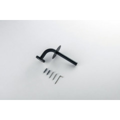 AQ4207MB ОБЕРОН бумагодержатель для запасного рулона, матовый черный