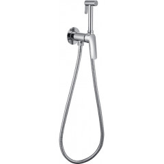AQ1019CR ВЕГА комплект для гигиенического душа встроенный (смеситель + гигиеническая лейка + шланг)