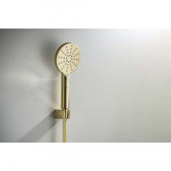 AQ2033BG ОБЕРОН душевой набор Select 120 3 jet, шлиф. золото