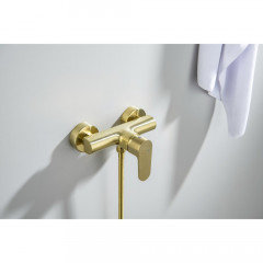 AQ1260BG ОБЕРОН смеситель для душа, шлиф. золото