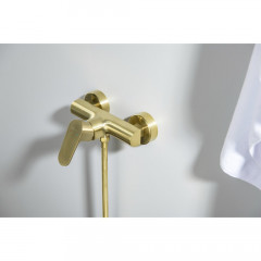 AQ1260BG ОБЕРОН смеситель для душа, шлиф. золото