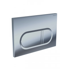 KDI-0000044 (016C) Панель смыва Хром матовая (клавиши прямоугольные)