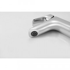 AQ1010CR ВЕГА смеситель для раковины 97 без донного клапана