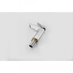 AQ1010CR ВЕГА смеситель для раковины 97 без донного клапана