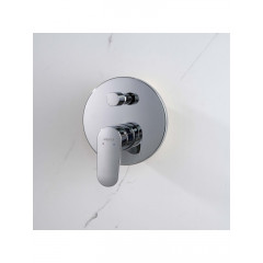 AQ1846CR НИКА смеситель для ванны (внешняя и скрытая часть)