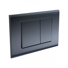 PNS-0000004 (001C-1Q) Панель смыва Оружейная сталь матовая для INSP-0000001 Pneumo S (клавиши квадрат)