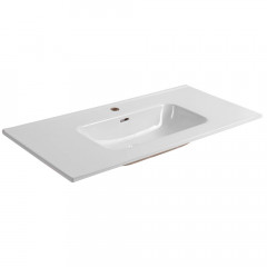AQ4100-00 мебельная раковина 1000 мм, белый