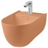 Artceram THE ONE Биде подвесное 52х35, с креплениями, с 1 отв под смеситель. цвет arancio cammeo