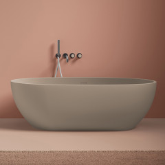 Artceram ВАННЫ Ванна HOOP 170x70хh50 см отдельностоящая, цвет tortora