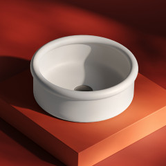 ARTCERAM Brera Раковина настольная 43 см, цвет белый матовый