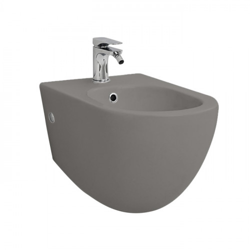Artceram FILE 2.0 Биде подвесное 36х52 см, с креплениями, с 1 отв под смеситель, цвет grigio oliva
