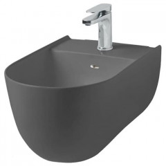 Artceram THE ONE Биде подвесное 52х35, с креплениями, с 1 отв под смеситель. цвет grigio oliva