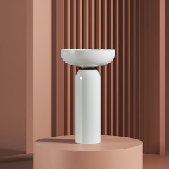 Artceram JOLIE Пьедестал для раковины 50 см, (для монтажа требуется ACA073)цвет белый глянцевый