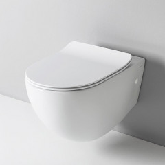 Artceram FILE 2.0 Унитаз подвесной безободковый 52х36см, с крепежом, цвет: белый