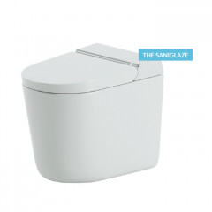 Artceram HYPE Унитаз-биде напольный 38X59см, безободковый, с soft-close, с пультом управл, цвет белый с покр Saniglaze (СПЕЦЦЕНА на 1шт с нашего скл!)