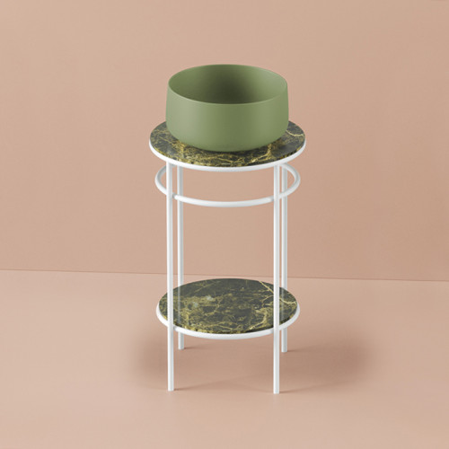 Artceram VOGUE Металическая структура 44хh72,5см для раковин Rombo, Millerighe and Atelier, цвет: белый матовый