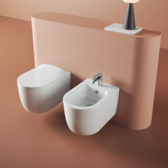 Artceram MONET Унитаз подвесной Rimless 36х52 см, цвет белый глянцевый