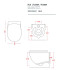 Artceram FILE 2.0 Унитаз подвесной Rimless 36x52 см, цвет avio