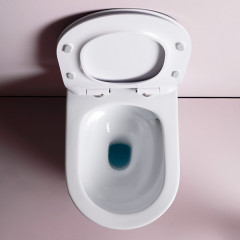 Artceram FILE 2.0 Унитаз подвесной ТУРБО СМЫВ THE.REEL, 36х52 см, с креплениями, цвет белый SANIGLAZE